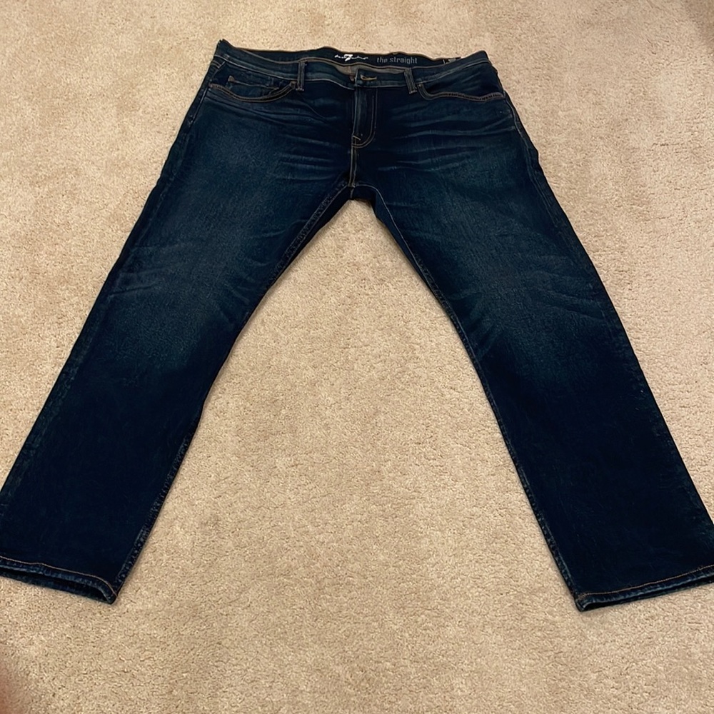 Seven of a mankind ‘the straight’ jeans, size 38, men’s. Hardly worn, like new.